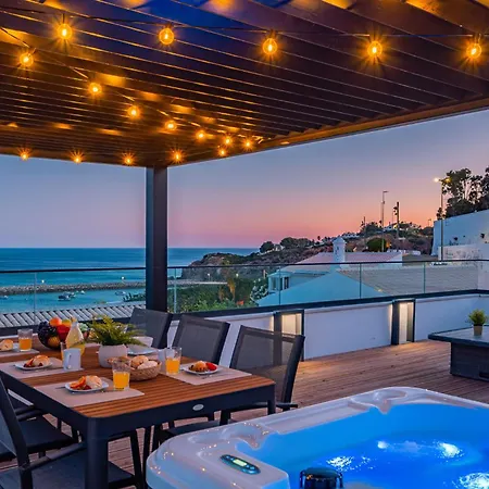 Casa Albatroz - Com Rooftop E Jacuzzi Em Willa Albufeira